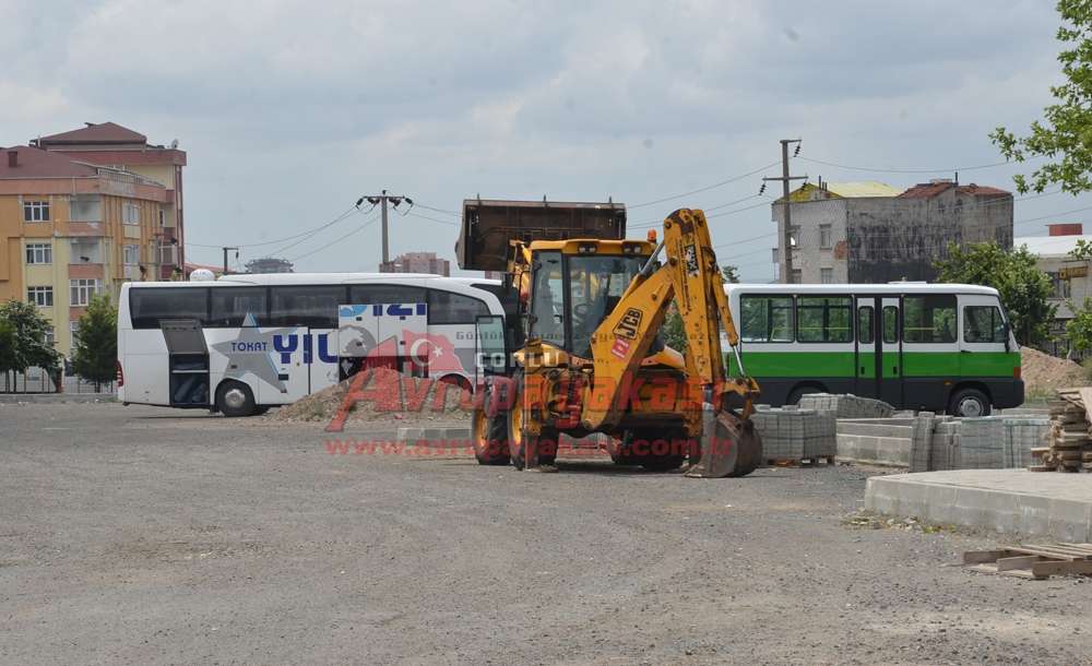 Çorlu Otogarı Yarım Kaldı