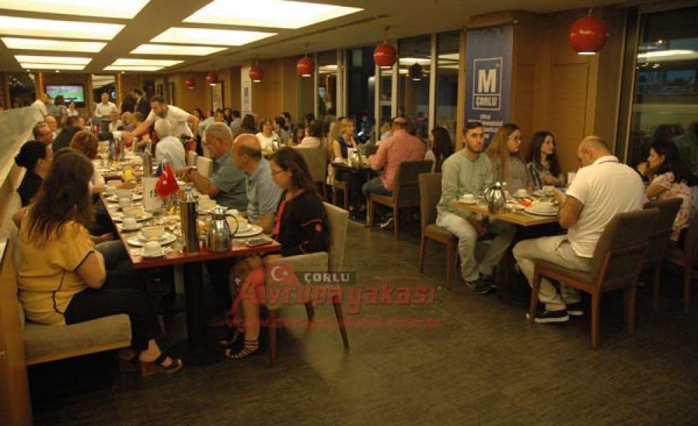 Çorlu'daki Mali Müşavirler İftarda Buluştu
