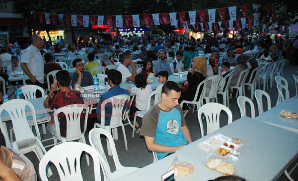 Saadet Partisi'nden Çorlu'da Iftar