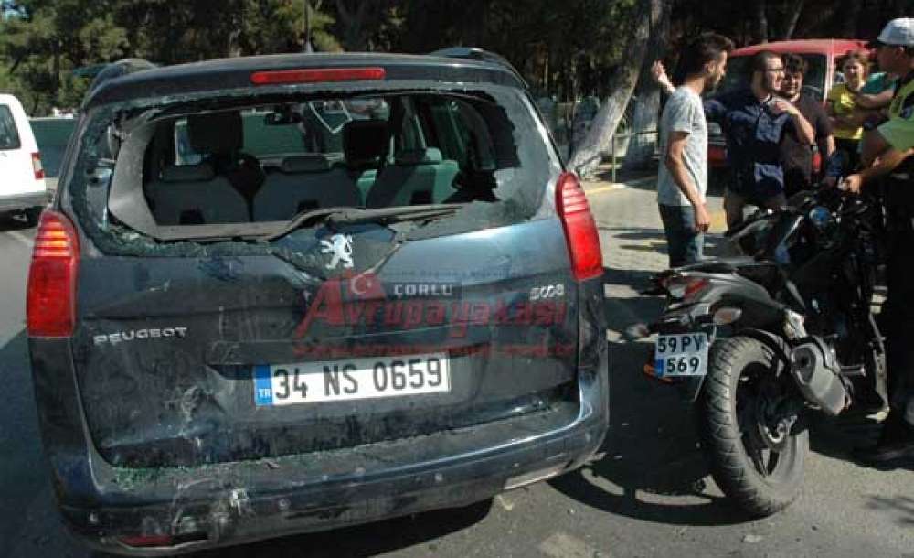 Çorlu'da Kaza 1 Yaralı