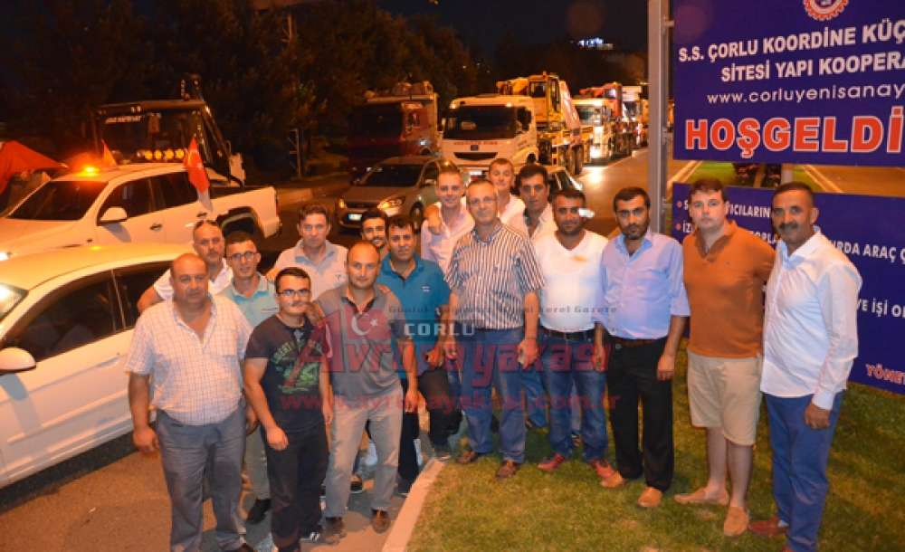 İş Makineleri Meydanlara İndi