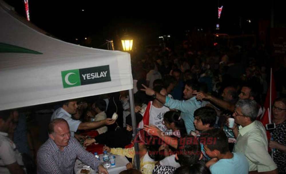Yeşilay Tekirdağ Şube Başkan'ı Şener Çelikayar:“Milletin Kaderini Milletin Kararı Belirler”