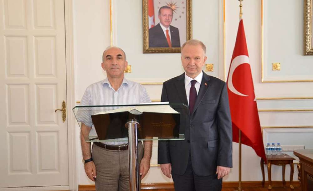 Korgeneral Erdoğan'dan Vali Ceylan'a Veda Ziyareti