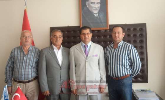 Kaymakam Hulusi Doğan'dan Sanayi Sitesi Kooperatifine Ziyaret  