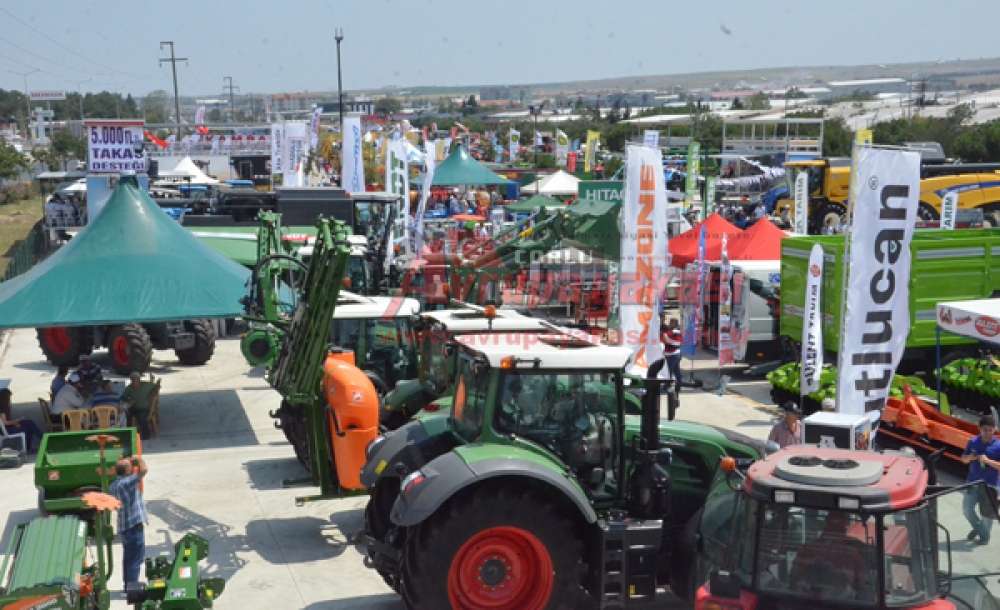 9. Çorlu Tarımtech Tarım Fuarı Başladı