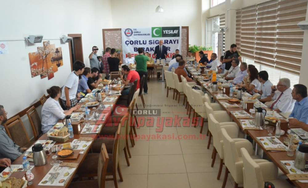 Çorlu Kaymakamı Levent Kılıç;“Sigarayı Bırakacak Bin Kişi Arıyoruz”