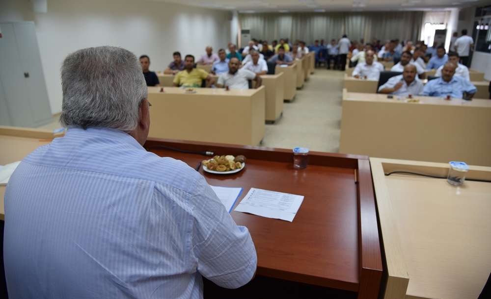 Çorlu Belediyesi'nden Müteahhit Firmalarla Toplantı