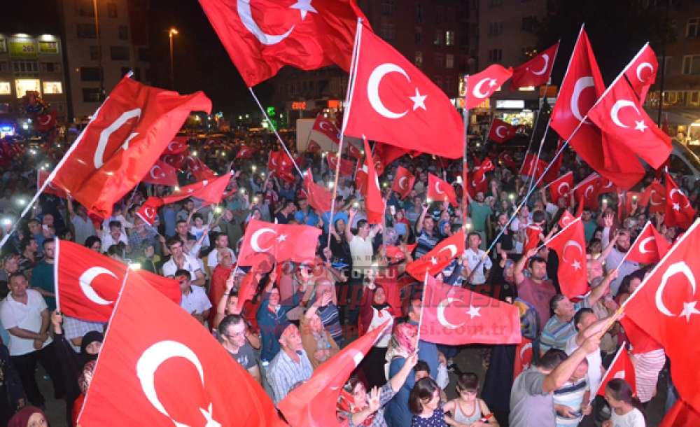 Çorlu'da Son Demokrasi Nöbeti
