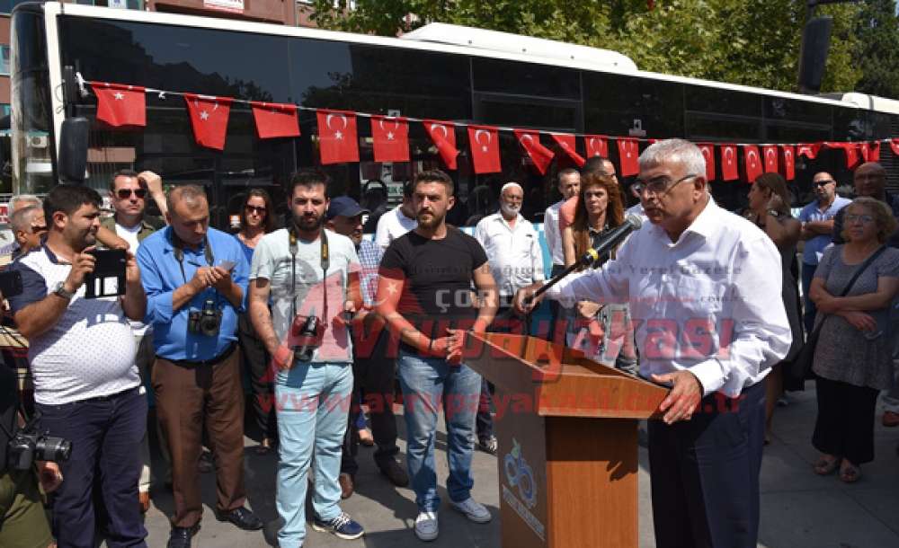 Çorlu'ya 5 Yeni Otobüs