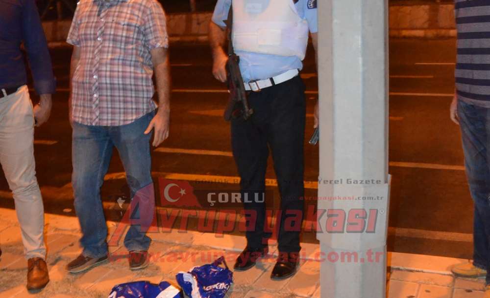 Çorlu'da Şüpheli Çanta Paniği