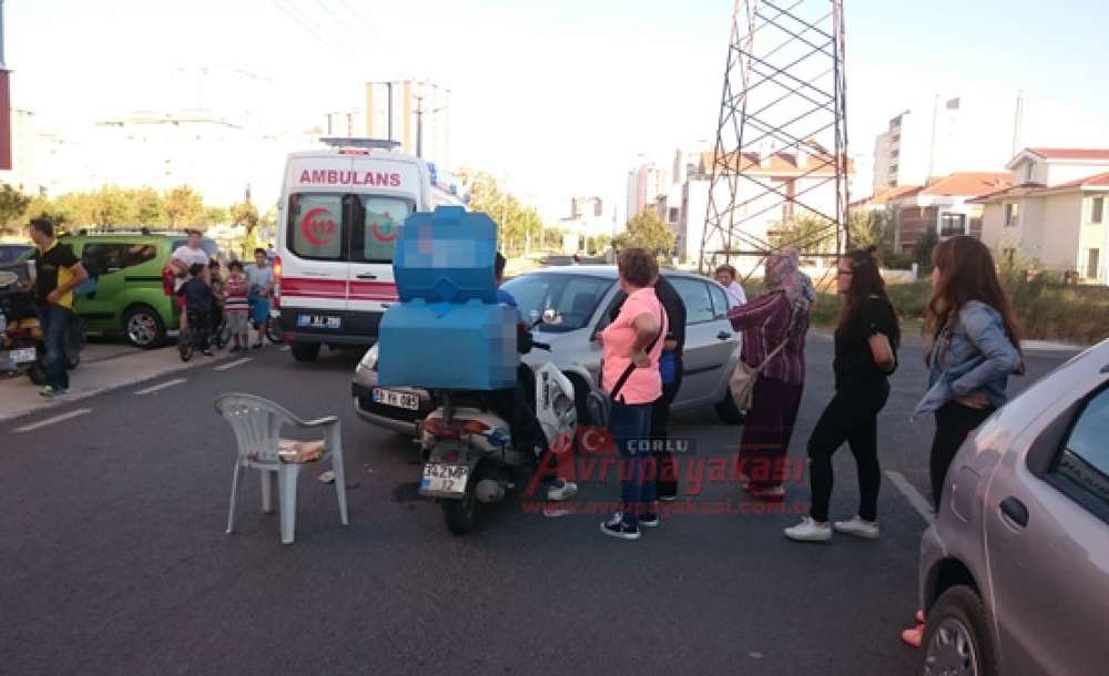 Çorlu'da Kaza 1 Yaralı