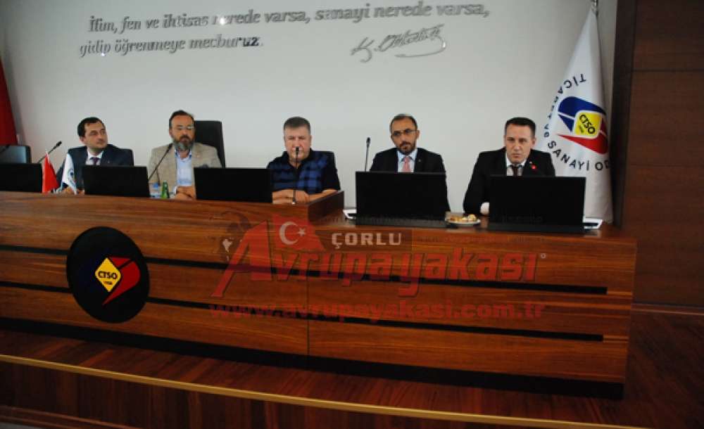 Ak Parti Tekirdağ Milletvekili Mustafa Yel; "çorlu Deyince Akla Ticaret Ve Sanayi Geliyor”