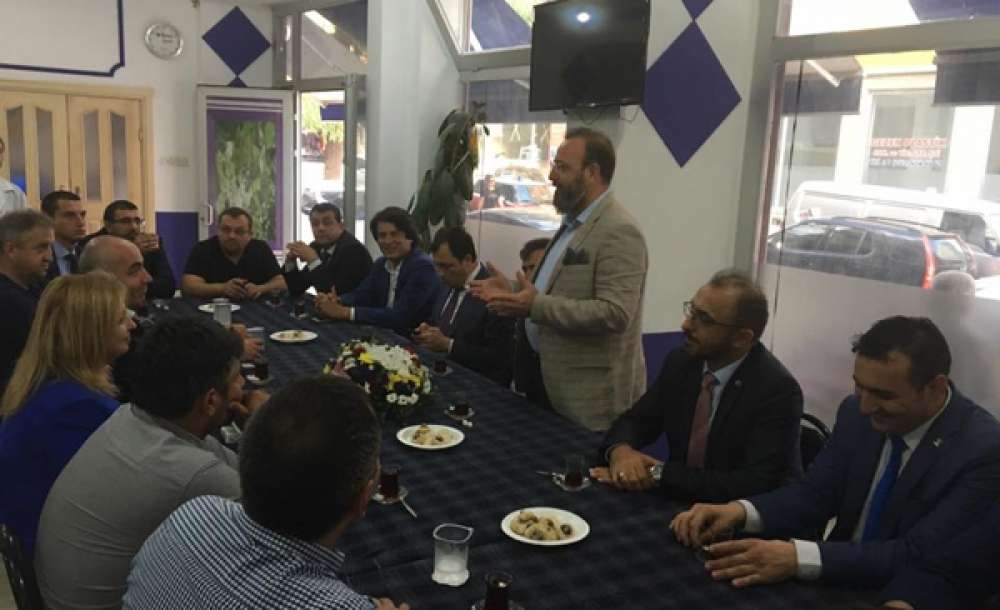 Mustafa Yel Ve Ak Partili Yöneticilerden Çorlu Çıkarması