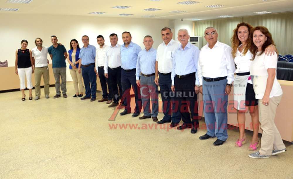 Belediye Personeli Bayramlaştı