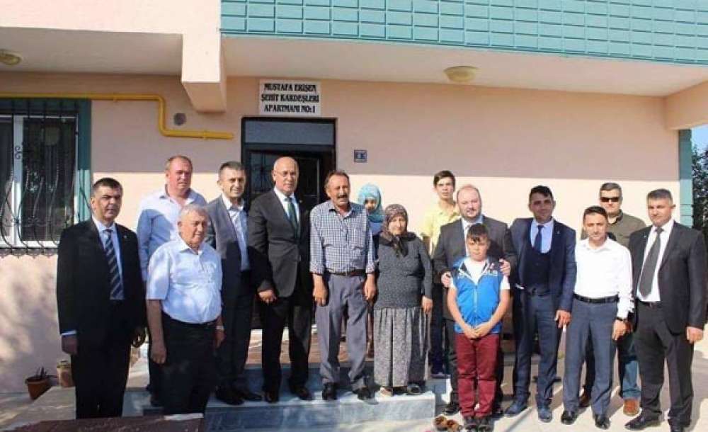Milletvekili Akgün Şehit Ailelerini Unutmadı