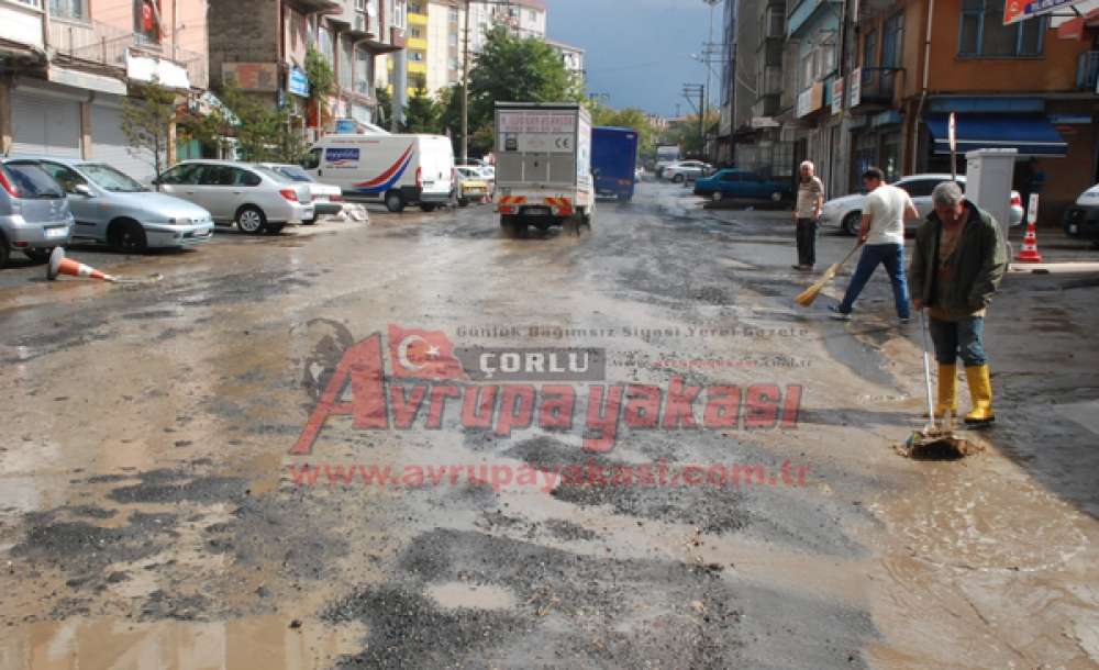 Çorlu Çamur Deryasına Döndü