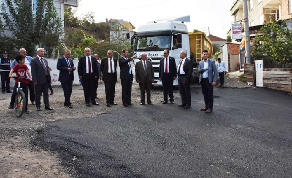 Kadir Albayrak Ve Kurmayları Çorlu'da Yapılan Çalışmaları İnceledi