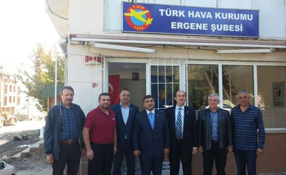 Kaymakam Kızıltoprak'tan Thk Ergene Şubesi'ne Ziyaret