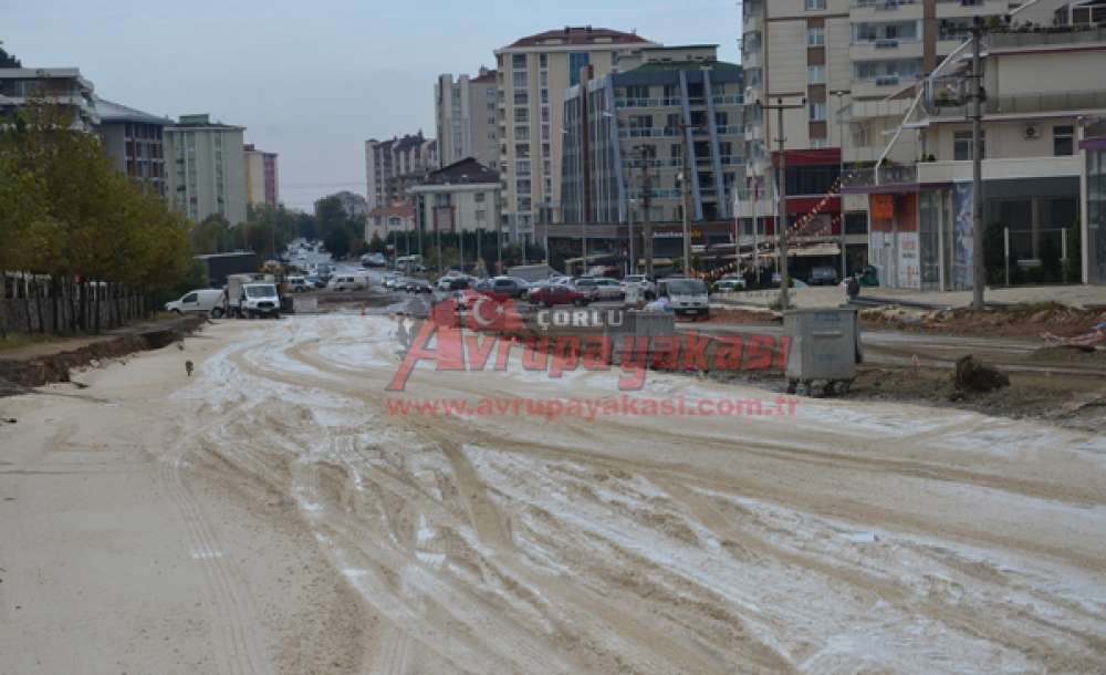 Çorlu Çamur Altında Kaldı