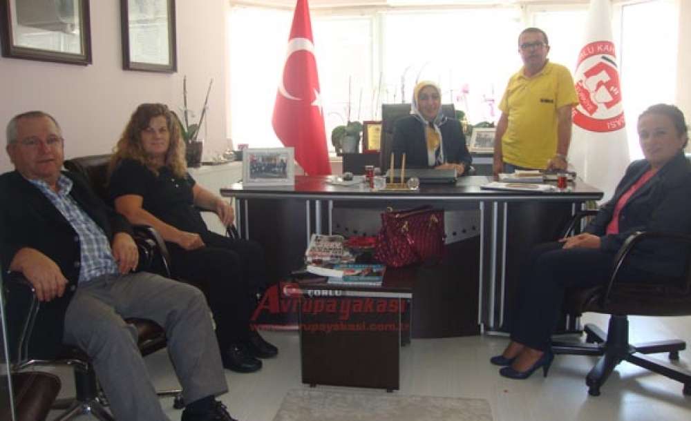 Sgk Müdürü Yılmaz'dan Çorlu Kahveciler Odası'na Ziyaret