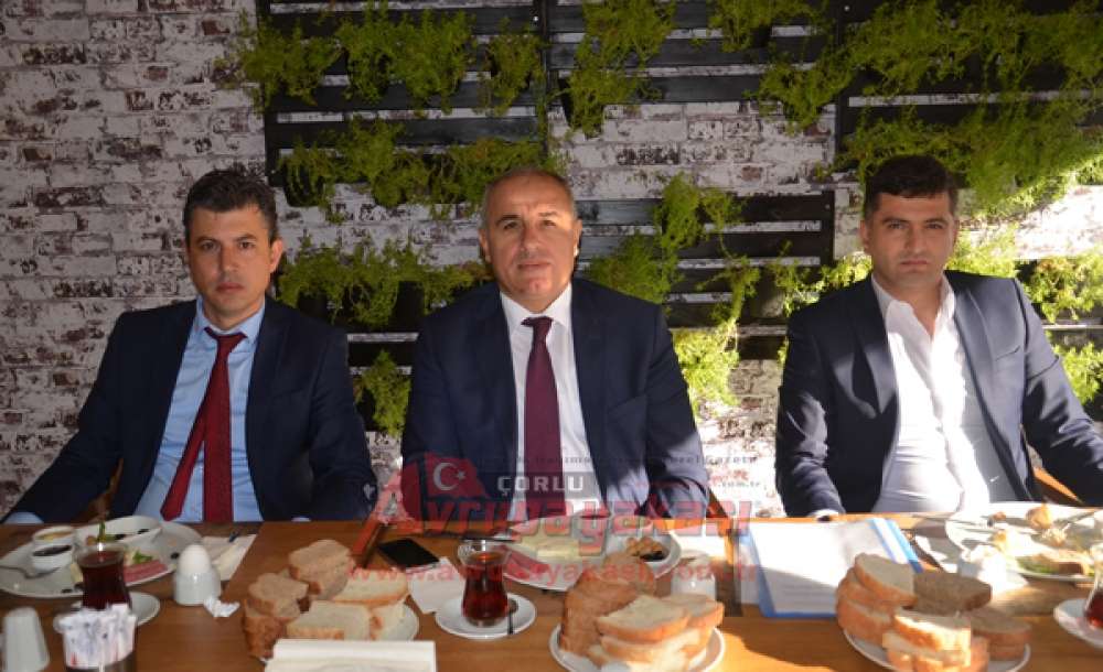 Çorlu Kaymakamı Levent Kılıç: “Çorlu'ya 15 Temmuz Şehitler İlkokulu Yapılacak”   