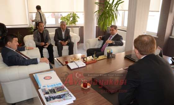 Kaymakam Doğan'dan Bakkallar Odası'na Ziyaret
