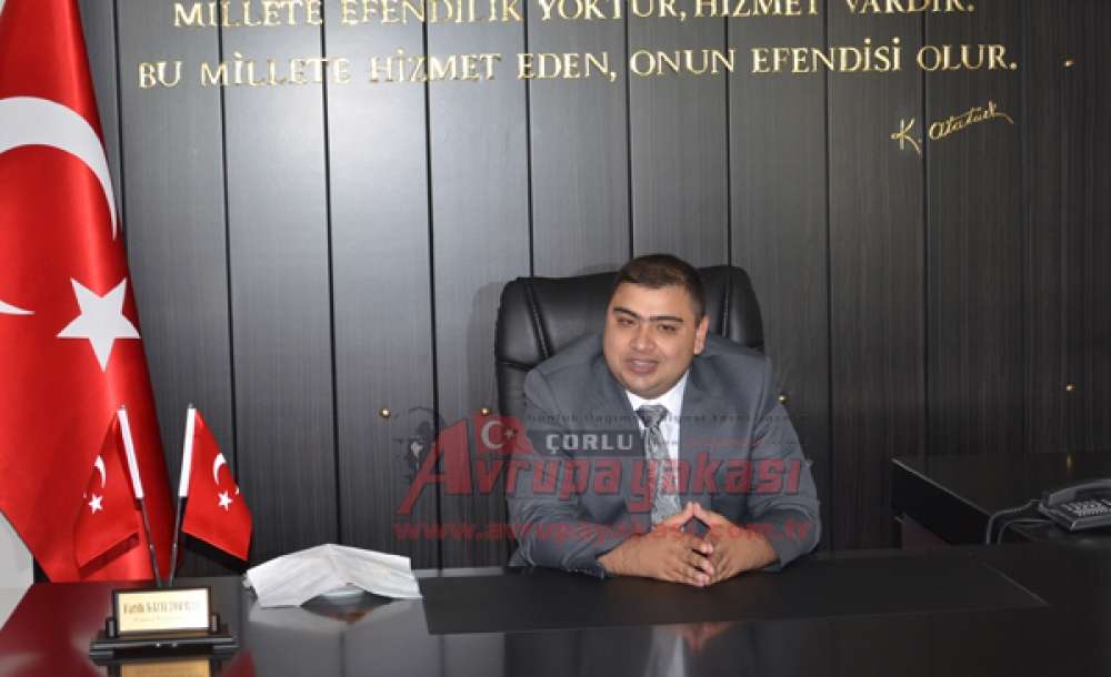 Kaymakam Kızıltoprak'tan 29 Ekim Kutlaması