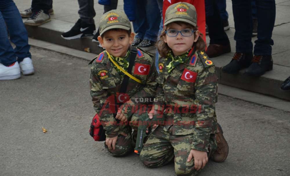 Çorlu'da 29 Ekim Coşkusu