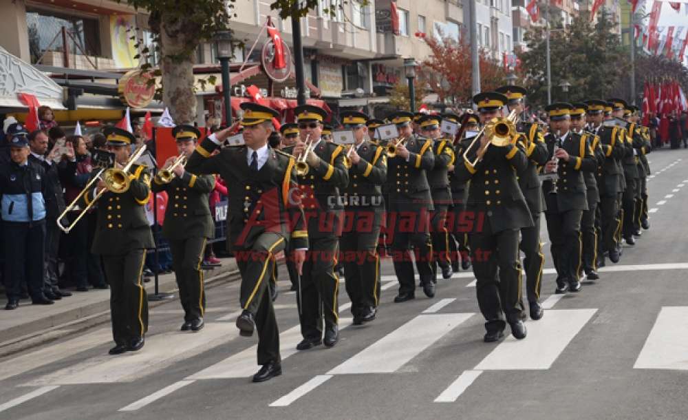 Çorlu'da 29 Ekim Coşkusu