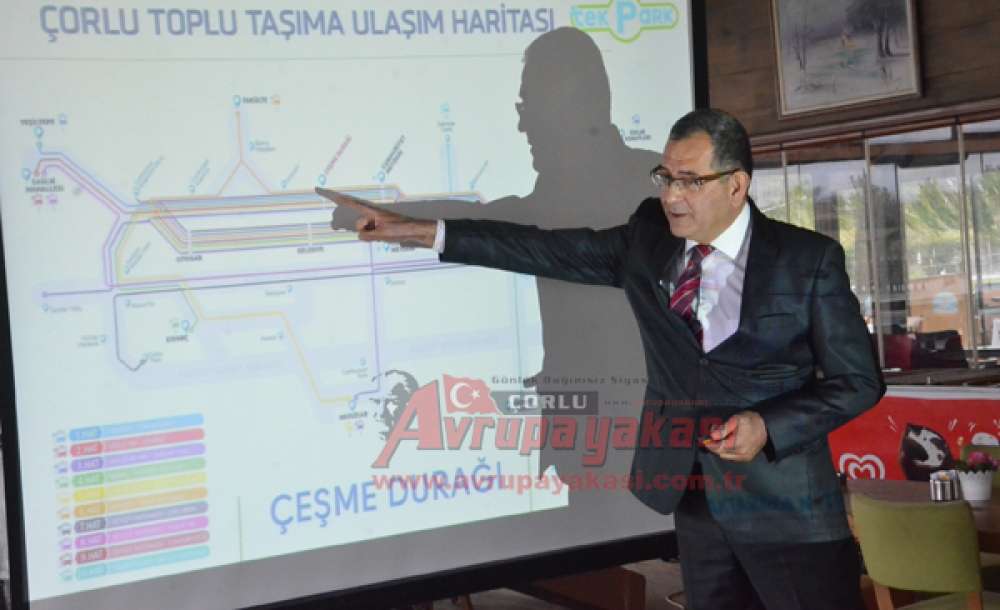 Tekpark'tan Çorlu'da Basın Toplantısı