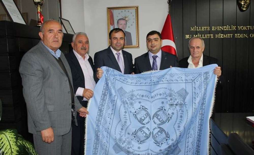 Sulusaray Kaymakamı Demir'den Kaymakam Kızıltoprak'a Ziyaret