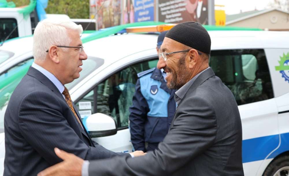 Ergene'ye Kazandırılan Araçların Tanıtımı Yapıldı