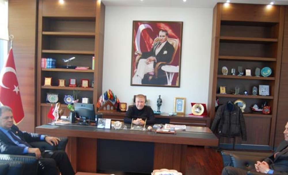 Eski Bakan Yalova'dan Başkan Sülün'e Ziyaret