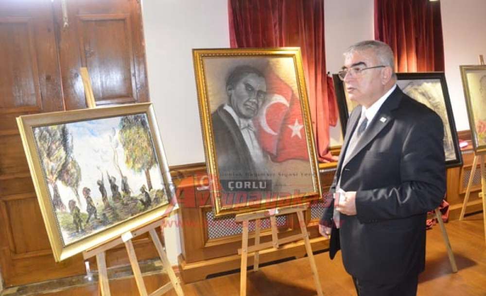 Chp'nin Alternatif Komisyonundan Atatürk Resimleri Sergisi