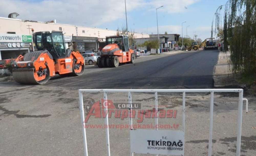 Yeni Sanayinin Yolları Asfaltlanıyor