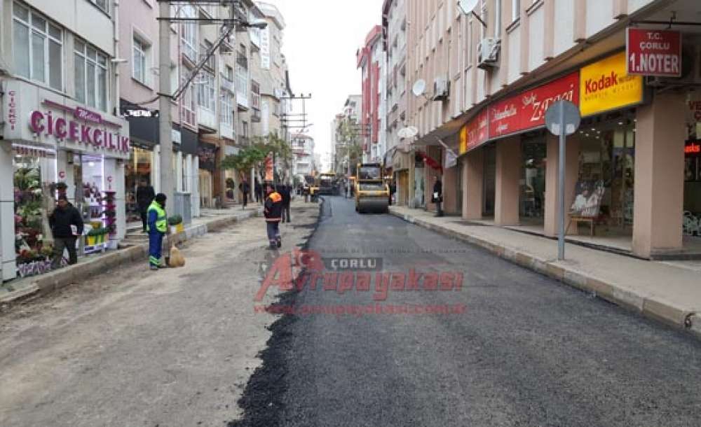 Kumyol Asfaltlanıyor