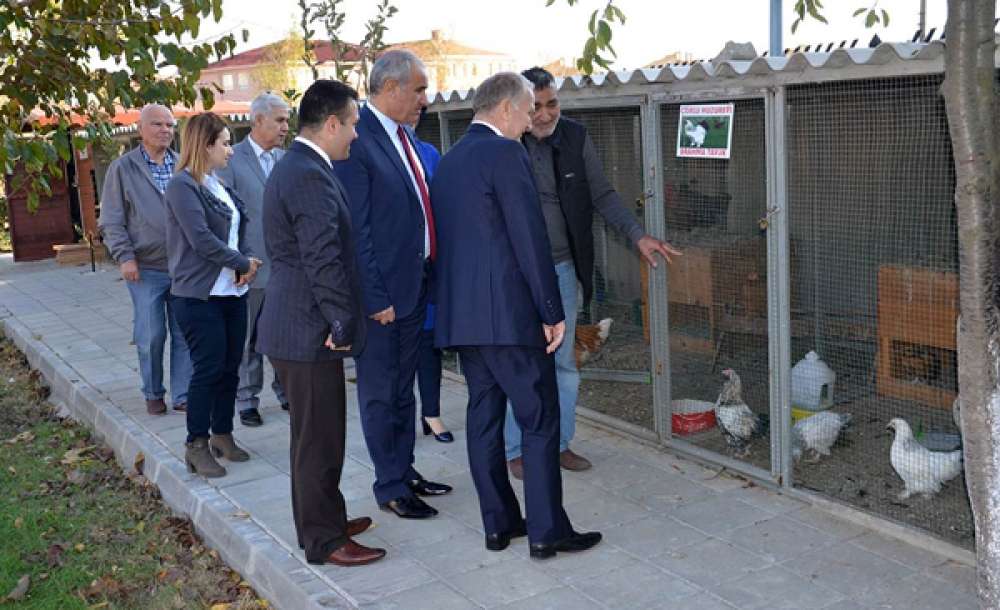 Vali Ceylan Çorlu Huzurevi'ni Ziyaret Etti