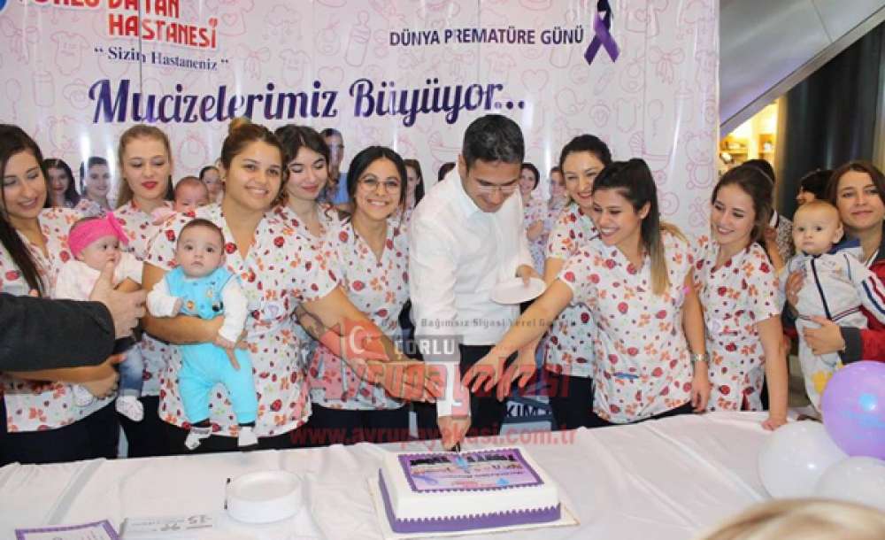 Dünya Prematüre Farkındalık Günü Kutlandı