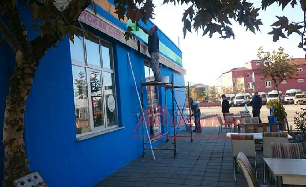  Çorlu Otogarına Makyaj