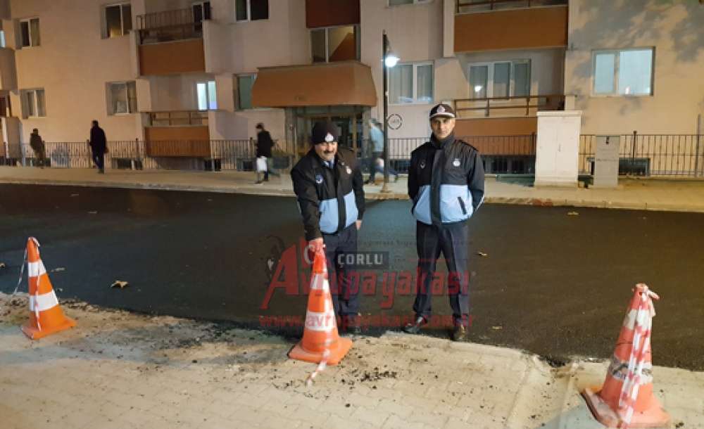Şinasi Kurşun Caddesi Asfaltlandı