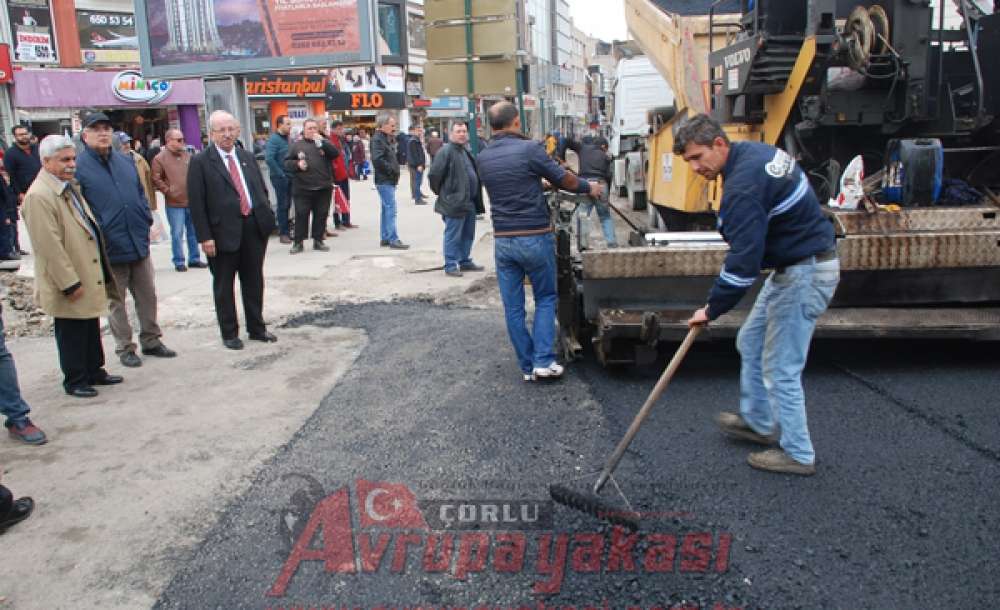 Kumyol Caddesi Ve Aslan Sokak Asfaltlandı