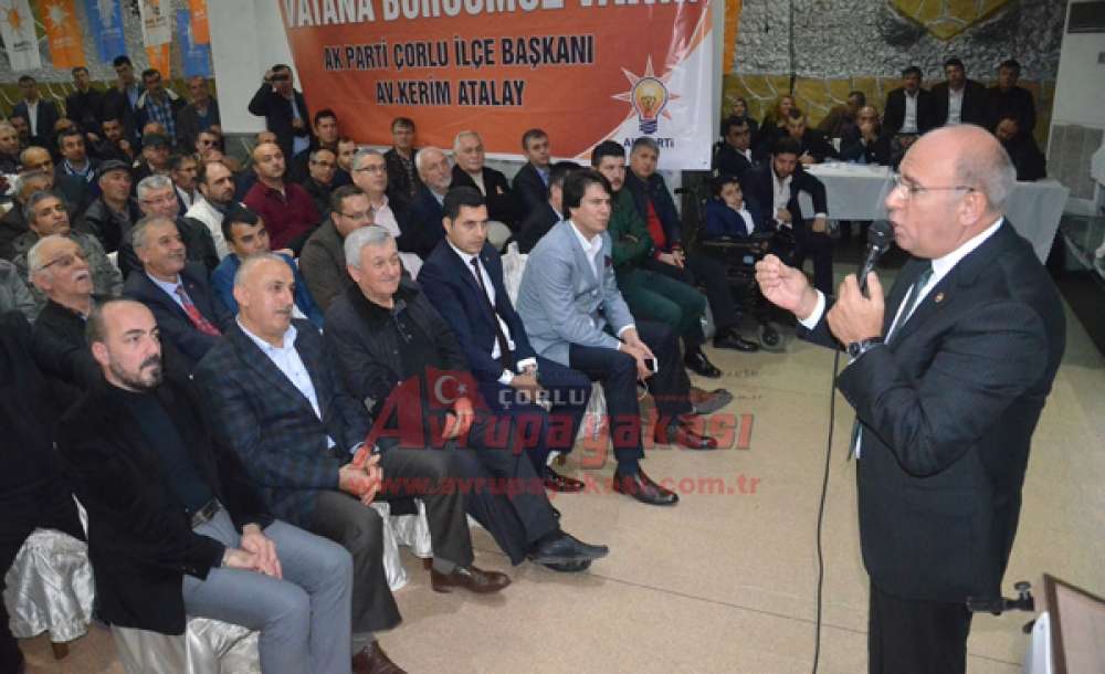 Ak Parti Tekirdağ Milletvekili Metin Akgün; “Bizim Birliğimiz, İslam'ımız, Dinimiz Bize Yeter”   