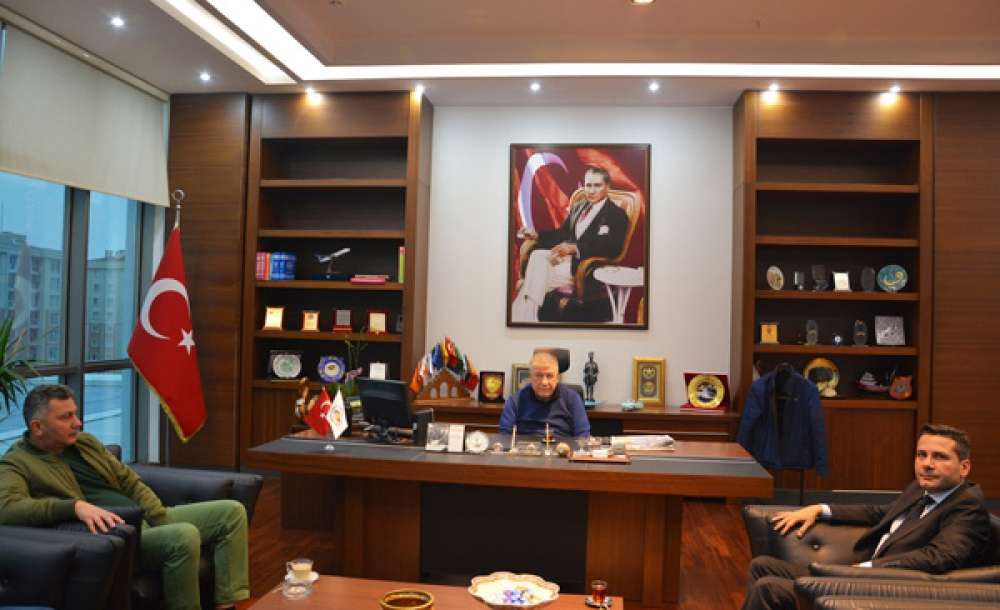 Lifeport Genel Müdürü Saltoğlu'ndan Başkan Sülün'e Ziyaret