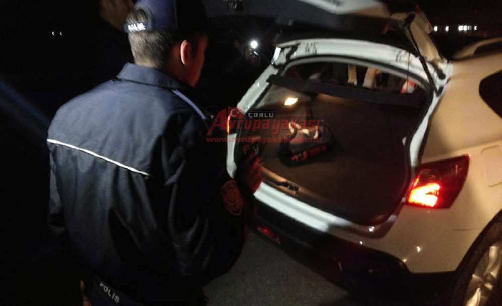 Çorlu Polisinden Huzur Uygulaması