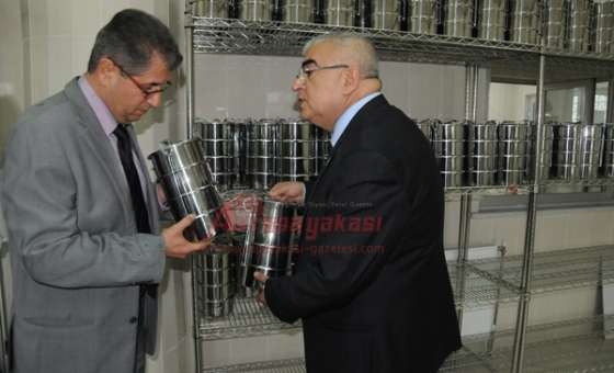 Kaymakam Doğan, Başkan Baysan Ve Meclis Üyeleri Aşevini İnceledi