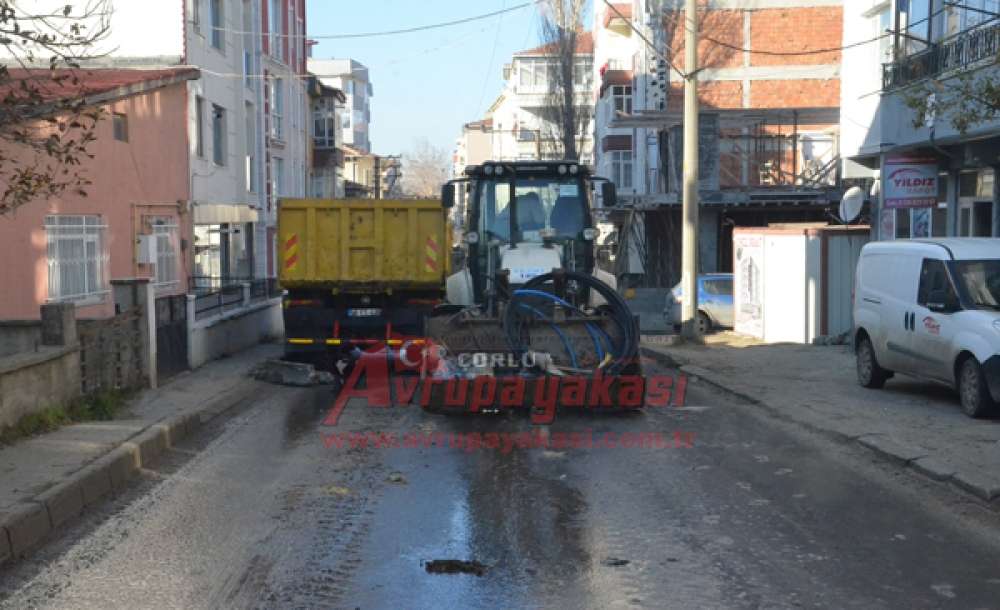 Teski Onarım Çalışması Başlattı