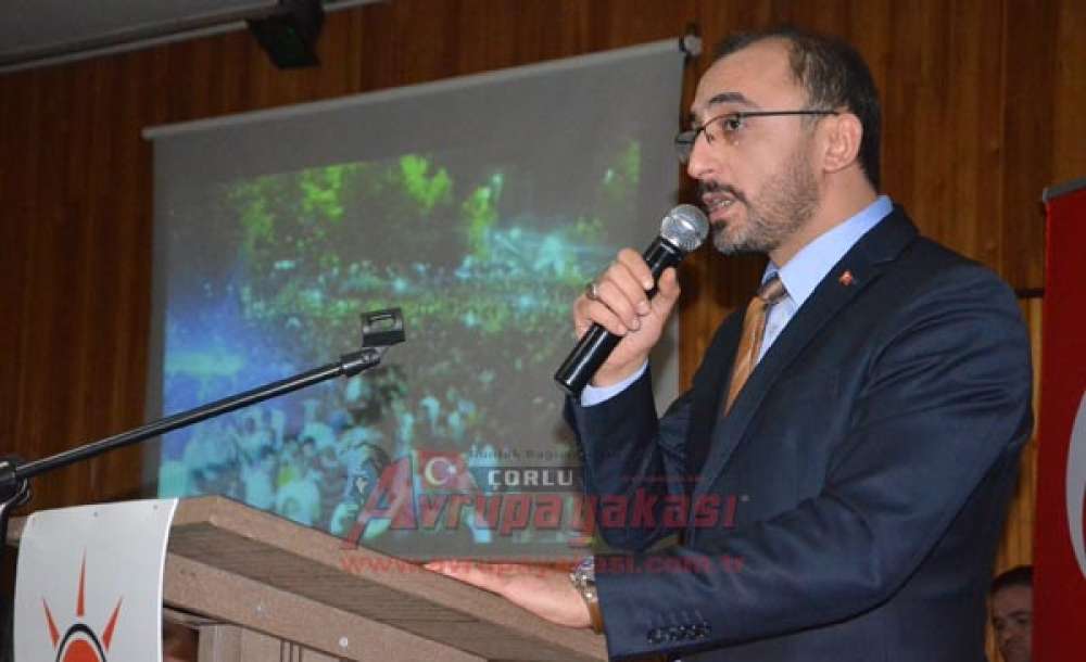 Ak Parti Çorlu İlçe Başkanı Av. Kerim Atalay: “Şehitler İsmini Caddeye Vermeyi Çok Gördünüz”