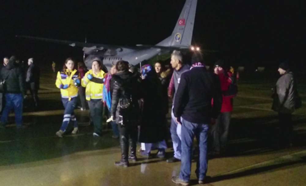 Çorlu Ve Kırklareli'nin Şehitleri Çorlu Havaalanına Getirildi
