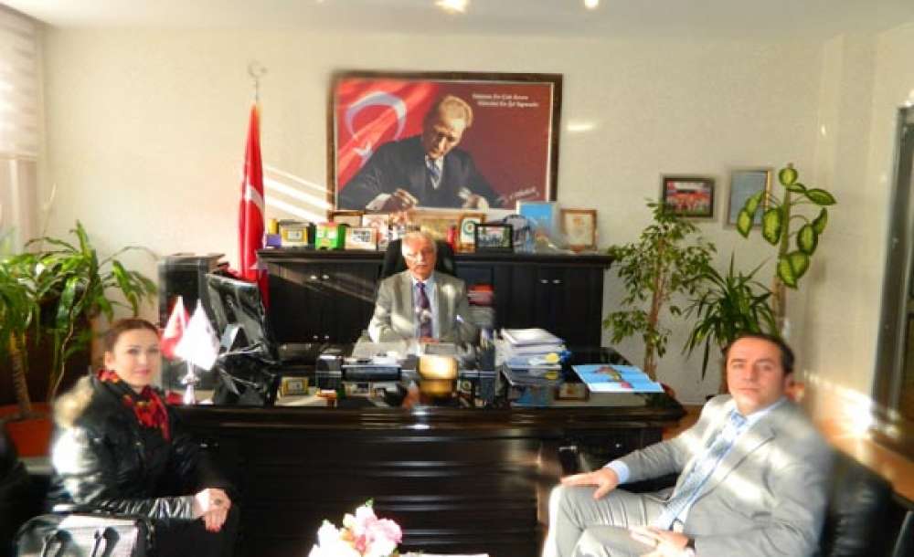 Özel Çorlu Vatan Hastanesi Yöneticilerinden Müdür Güçlü'ye Ziyaret