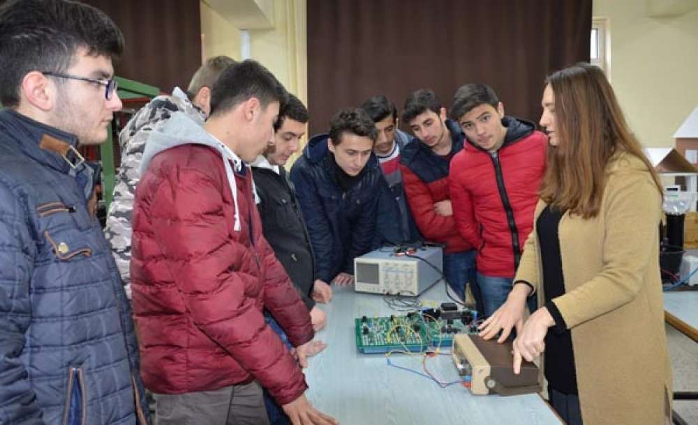 Çorlu Mru Endüstri Meslek Lisesi'nden Nkü'ye Ziyaret